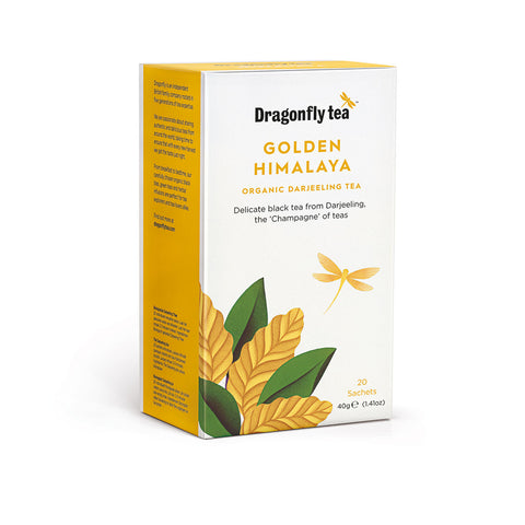 Golden Himalaya, Organic Darjeeling Tea, 20 sachets