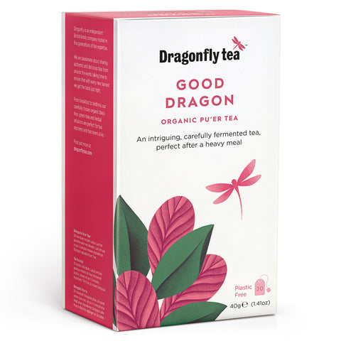 Good Dragon, Organic Pu'er Tea, 20 sachets