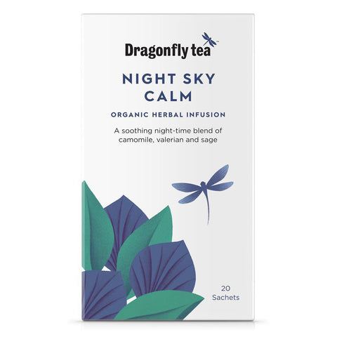 Night Sky Calm, Organic Herbal Infusion, 20 sachets