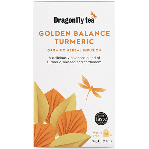 Golden Balance Turmeric, Organic Herbal Infusion, 20 sachets