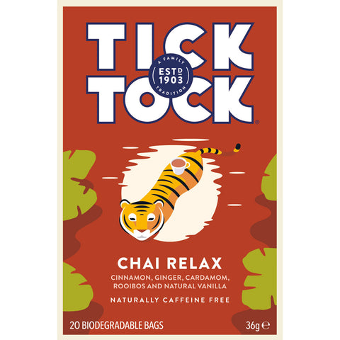 Tick Tock Chai Relax Tea 20's